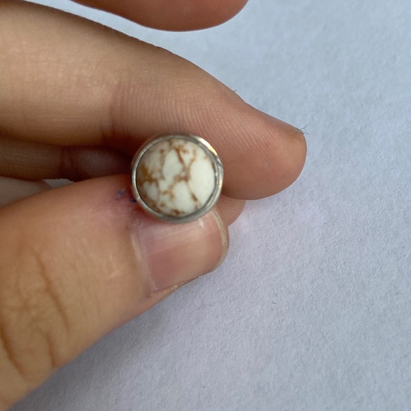 White Copper Turq & India Scolecite Set - Picture 5 of 9